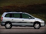 surat 3 Awtoulag Chevrolet Zafira Minivan (1 nesil [gaýtadan işlemek] 2004 2009)