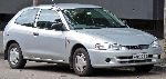 fotografie 3 Auto Mitsubishi Mirage hatchback (4 generace 1991 1995)