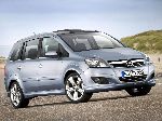 fotografija 8 Avto Opel Zafira Minivan (Family [redizajn] 2008 2015)