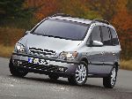 фотографија 23 Ауто Opel Zafira Моноволумен (Минивен) 5-врата (A 1999 2003)