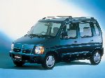 kuva 5 Auto Suzuki Wagon R Tila-auto 5-ovinen (1 sukupolvi 1993 1999)