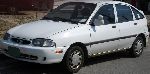 photo 1 Car Kia Avella Hatchback (1 generation [restyling] 1997 2000)