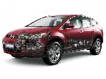 լուսանկար 6 Ավտոմեքենա Mazda CX-7 բնութագրերը