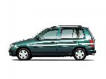 fotoğraf 12 Oto Mazda Demio Hatchback (1 nesil [restyling] 1999 2007)