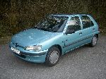 photo 1 l'auto Peugeot 106 le hatchback les caractéristiques