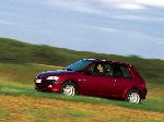 kuva 4 Auto Peugeot 106 Hatchback 3-ovinen (1 sukupolvi [uudelleenmuotoilu] 1996 2003)