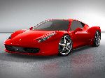 photo l'auto Ferrari 458 le coupé les caractéristiques